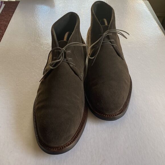 BOSS by Hugo Boss Men’s Suede Leather Chukka Boots Sz 13. Made in Italy - Picture 2 of 14